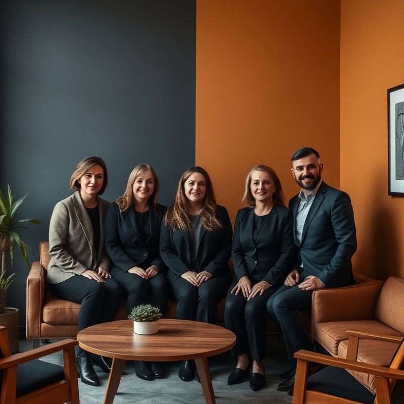 Portret de echipă într-un birou de consultanță financiară din Craiova